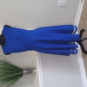 🚩2 for $30 Calvin Klein Royal Blue Sleeveless Dress